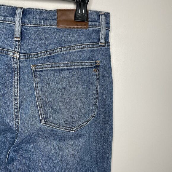 MADEWELL Skinny Jeans Women Petite 29P Woodbridge Wash 10" High Rise NA878 - Picture 8 of 15